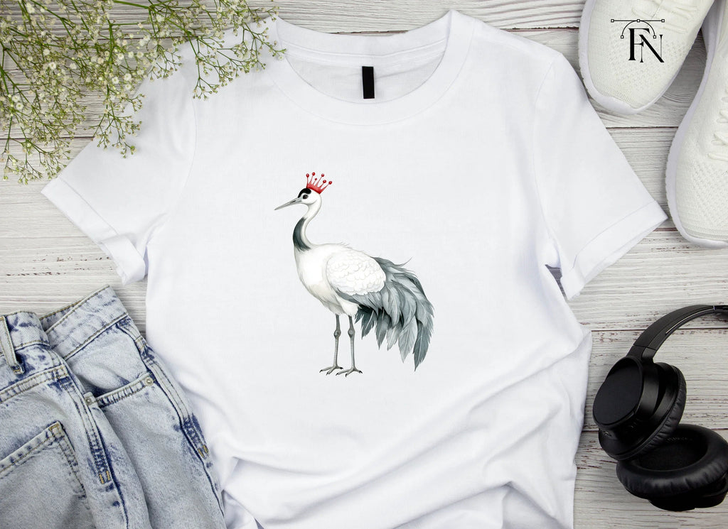 Majestic Crowned Cranes Clipart Bundle