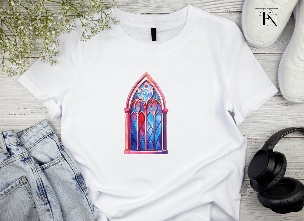 Stained Glass Window Clipart Bundle