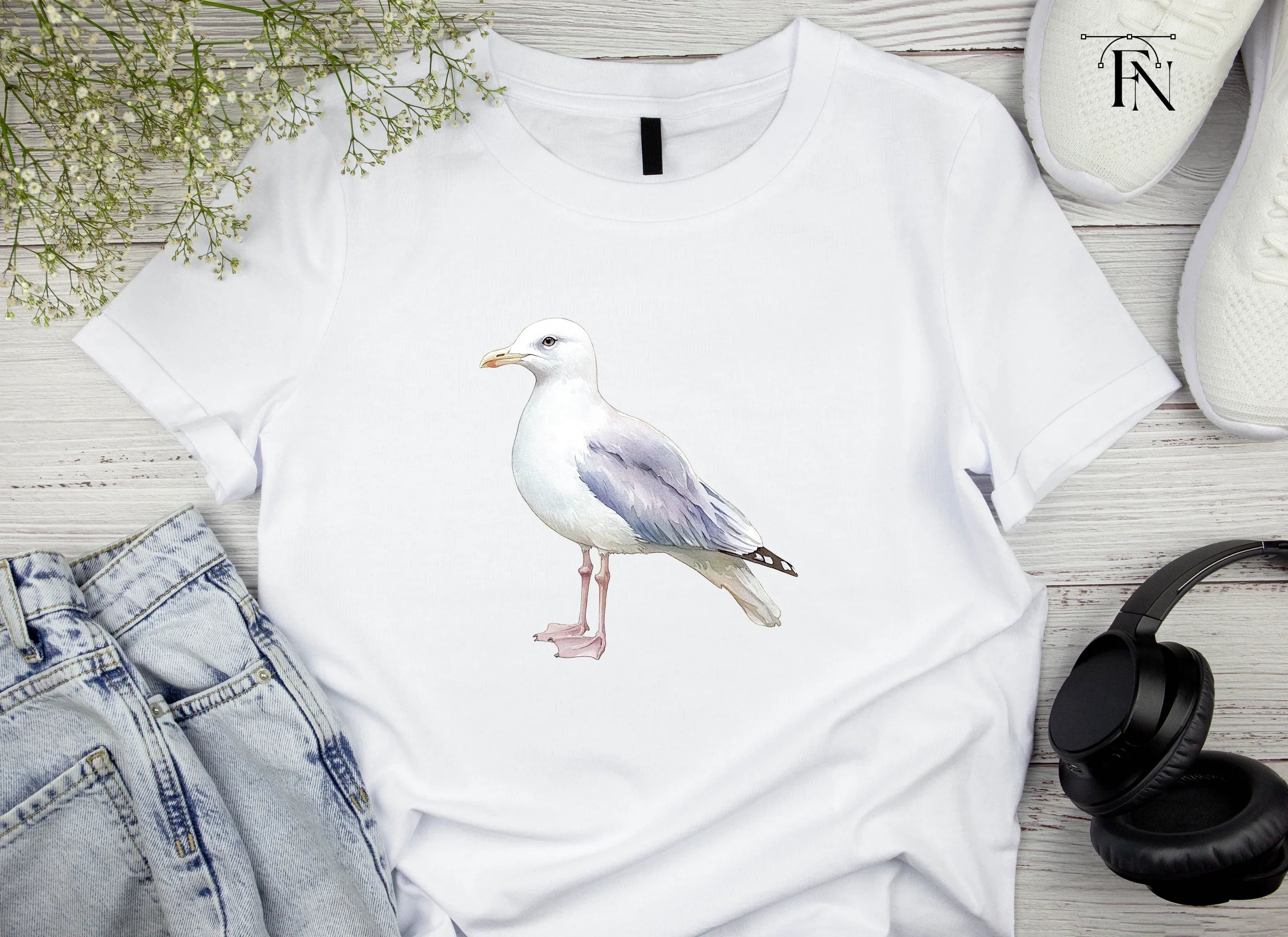 Graceful Seagull Clipart Bundle