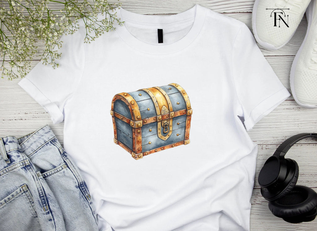 Vintage Treasure Chest Clipart Bundle