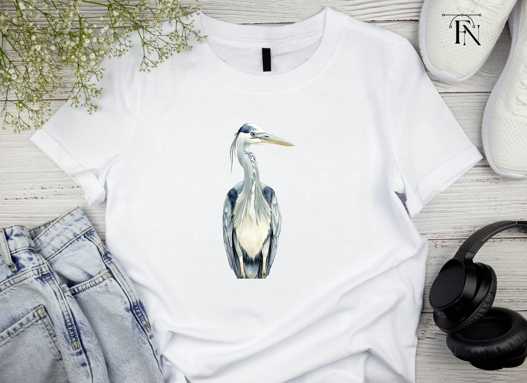 Front Facing Heron Clipart Bundle