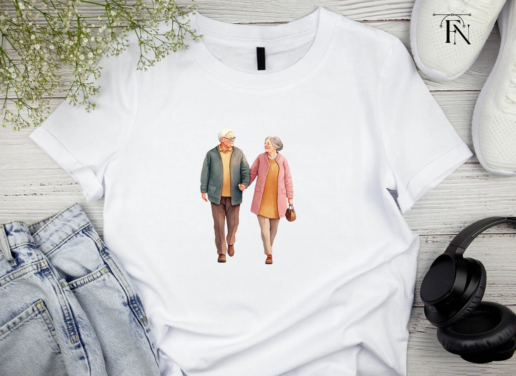 Elderly Couple Clipart Bundle