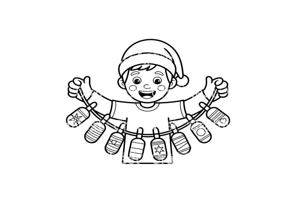 Christmas Decorations Coloring Books