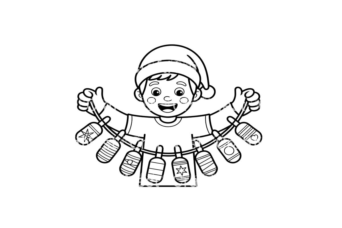 Christmas Decorations Coloring Books