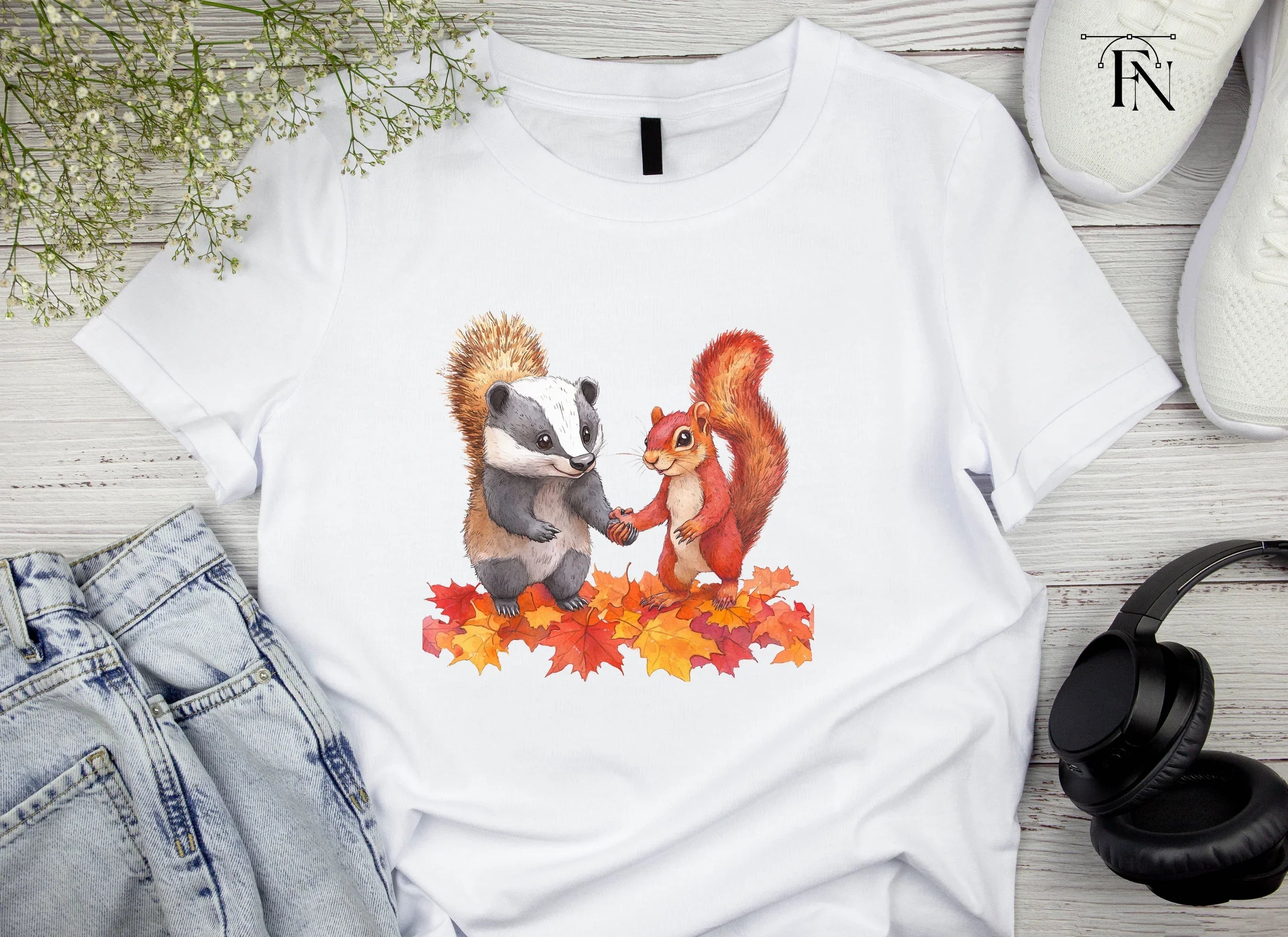 Autumn Forest Friends Clipart Bundle