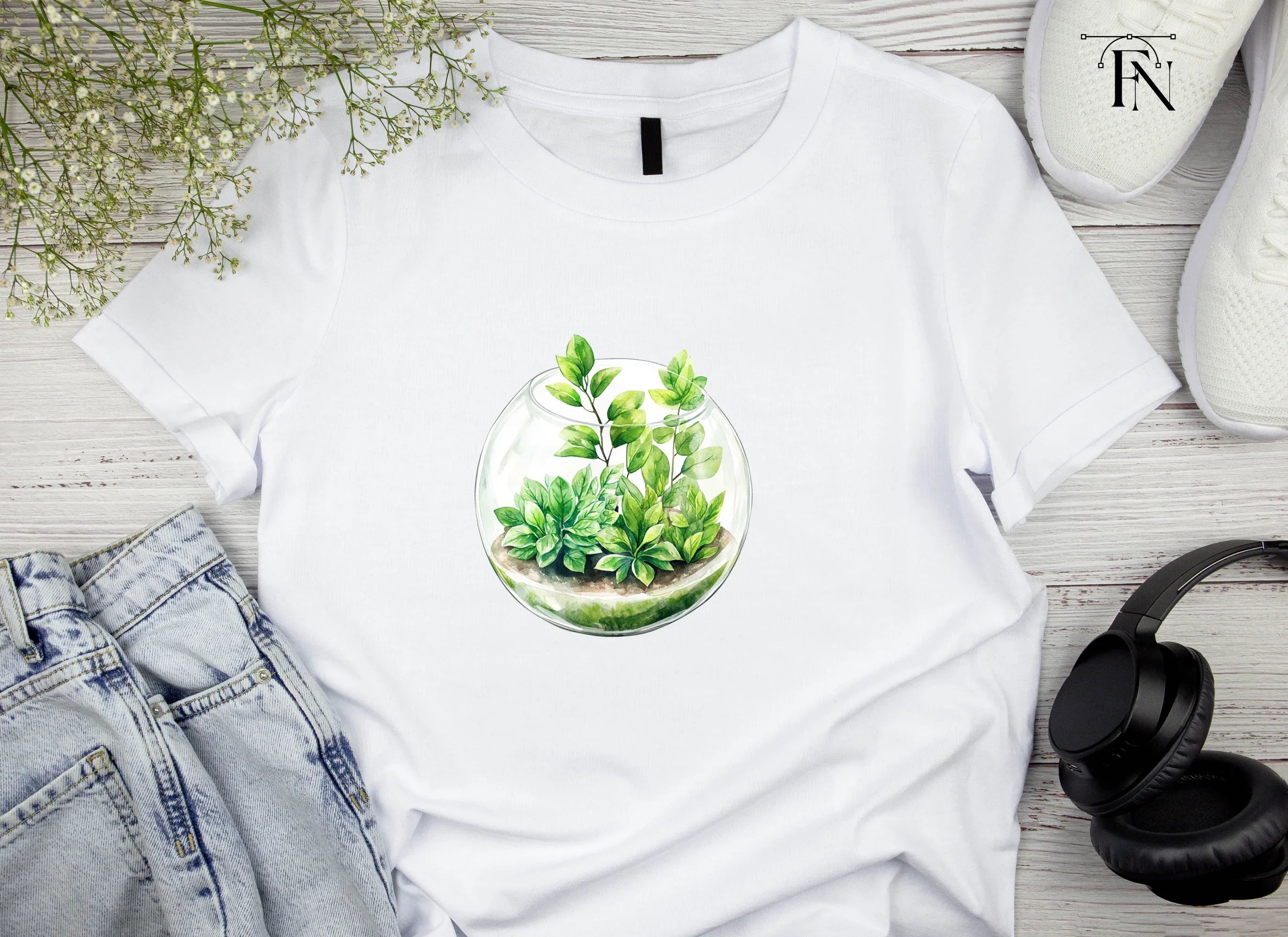 Terrarium Clipart Bundle