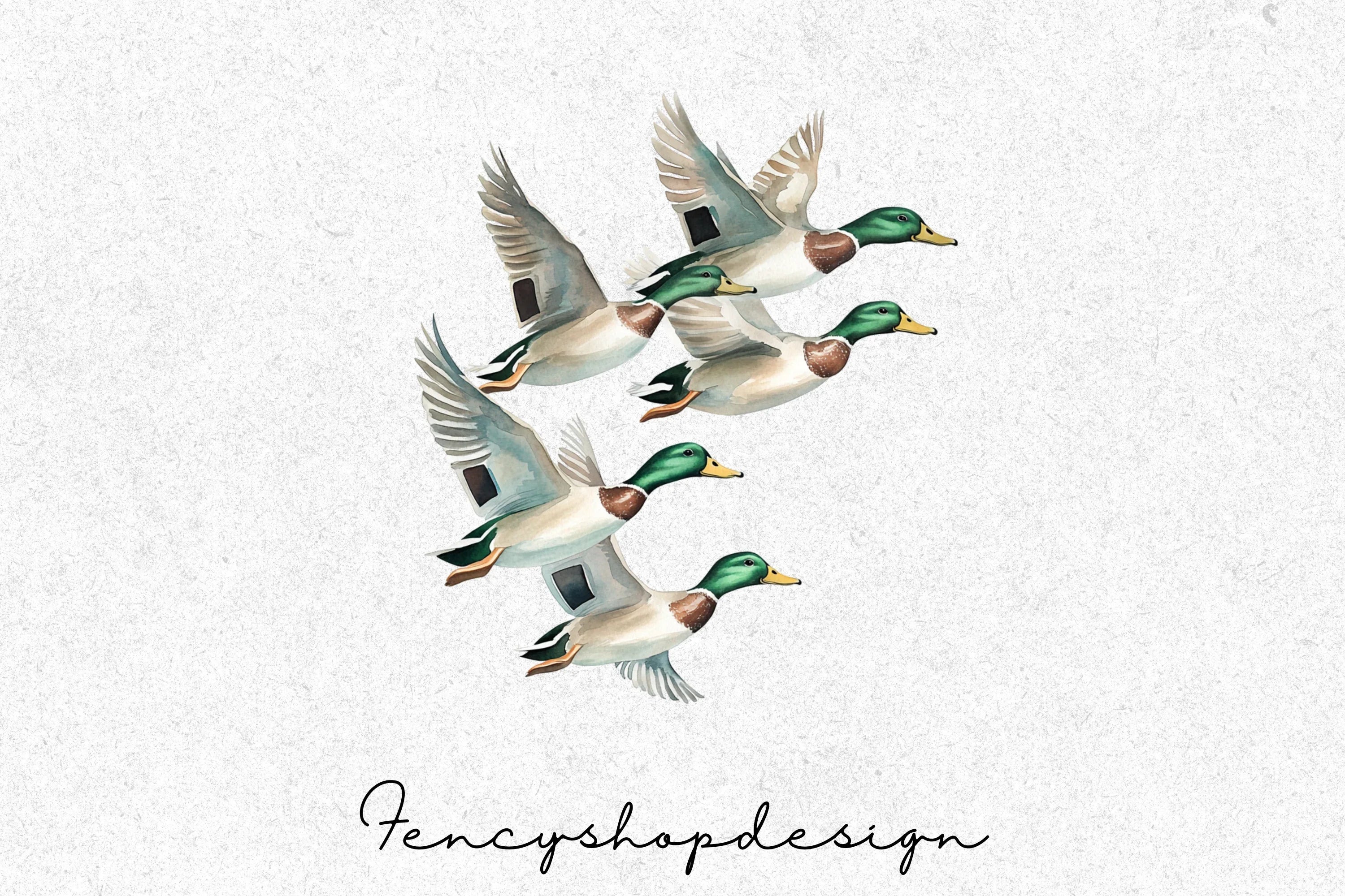 Adorable Duckling and Duck Clipart Bundle