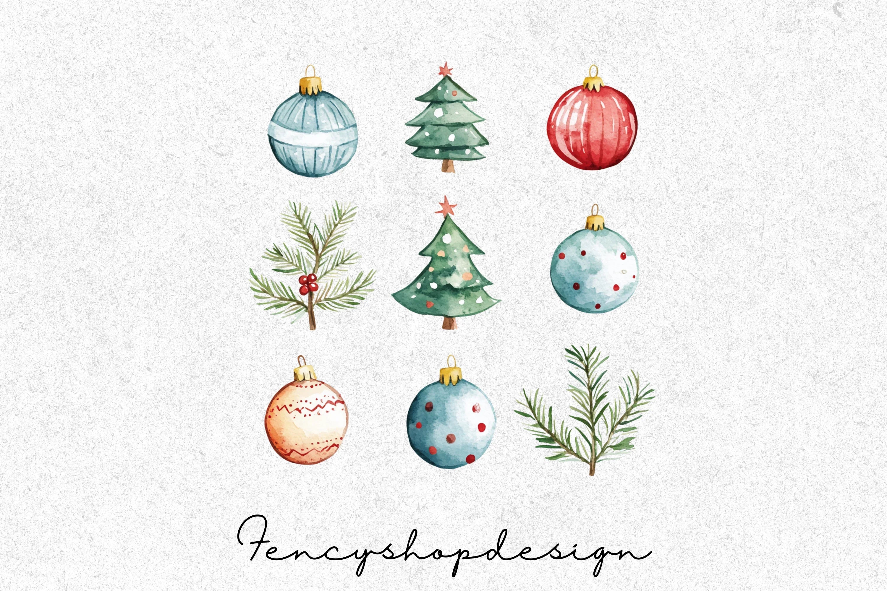 Christmas Clipart Bundle