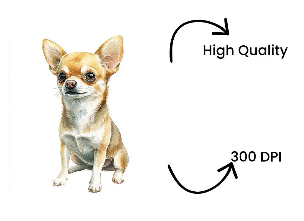 Chihuahua Dog Clipart Bundle