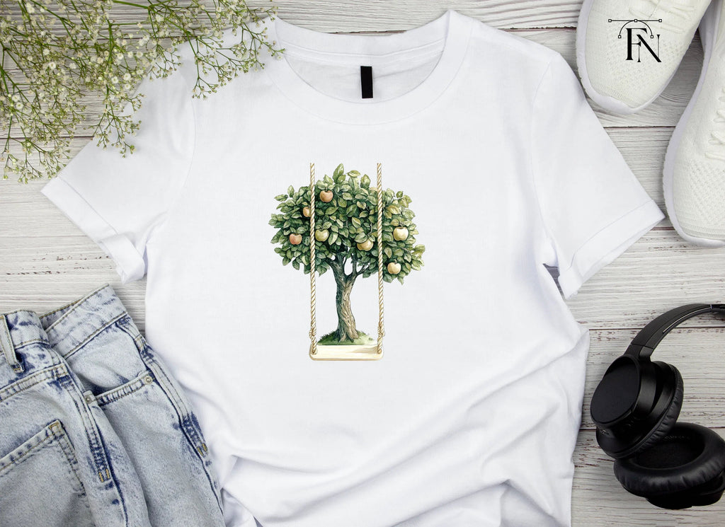 Apple Tree Swing Clipart Bundle