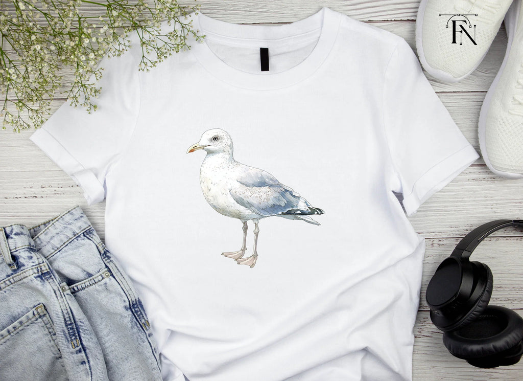 Realistic Seagull Clipart Bundle