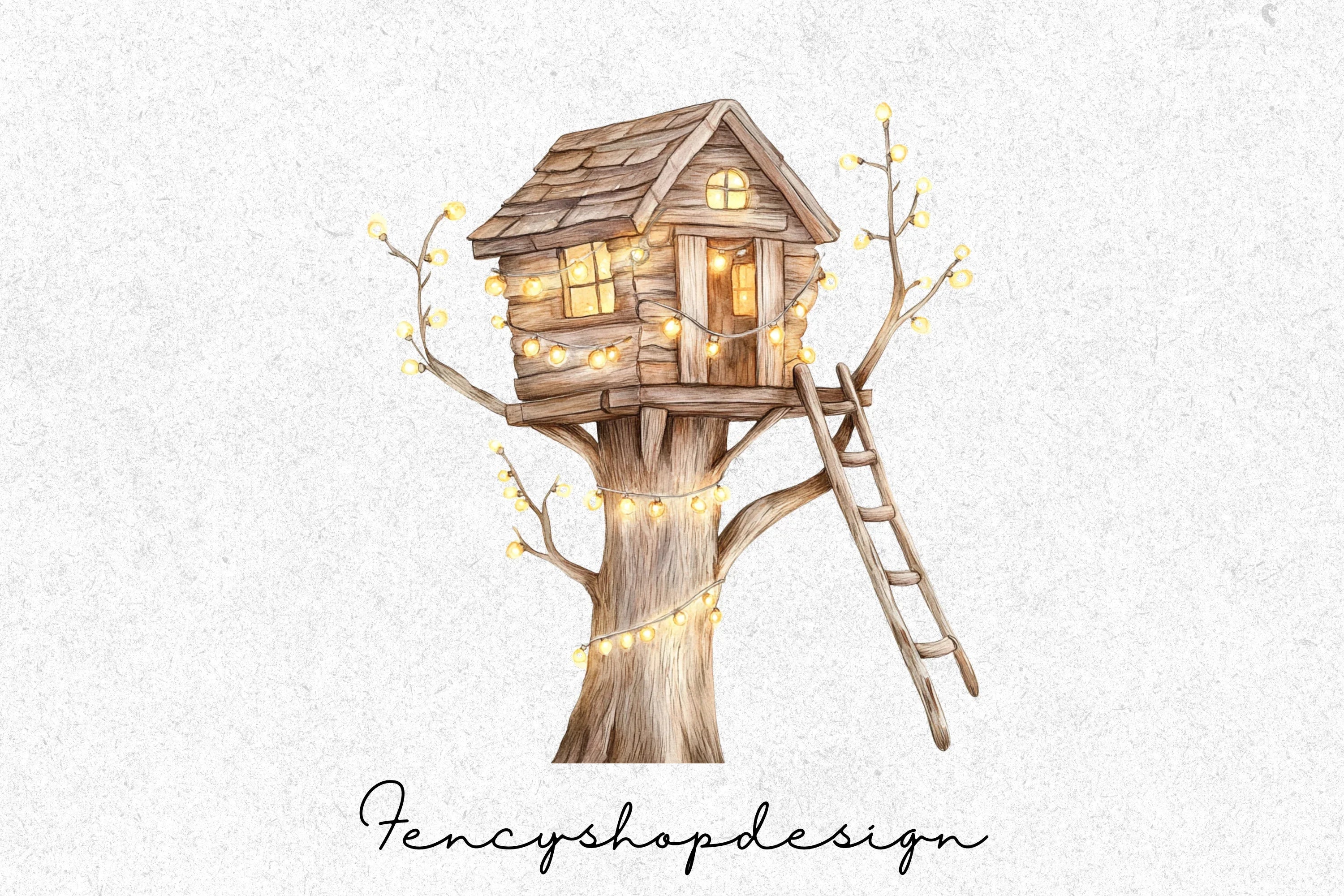Magical Treehouse Clipart Bundle
