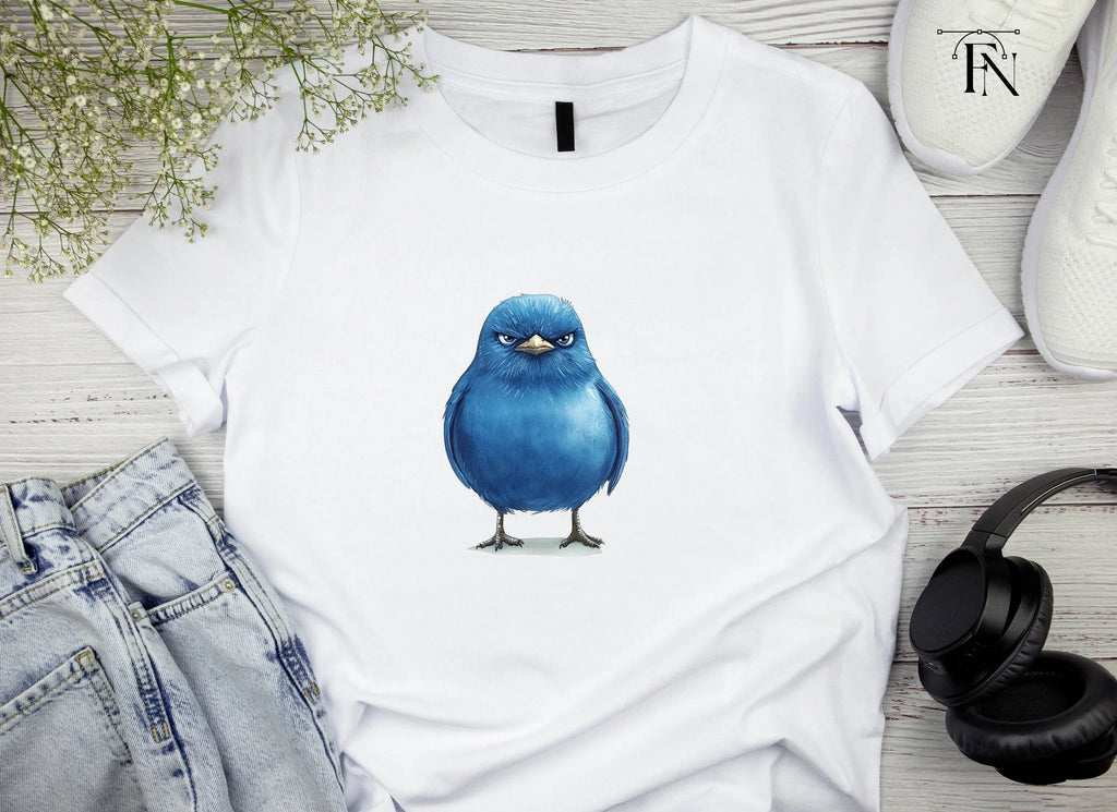 Angry Blue Bird Clipart Bundle