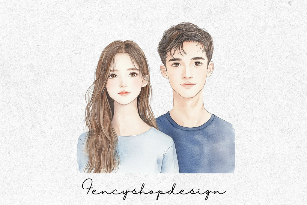 Cute Couple Clipart Bundle