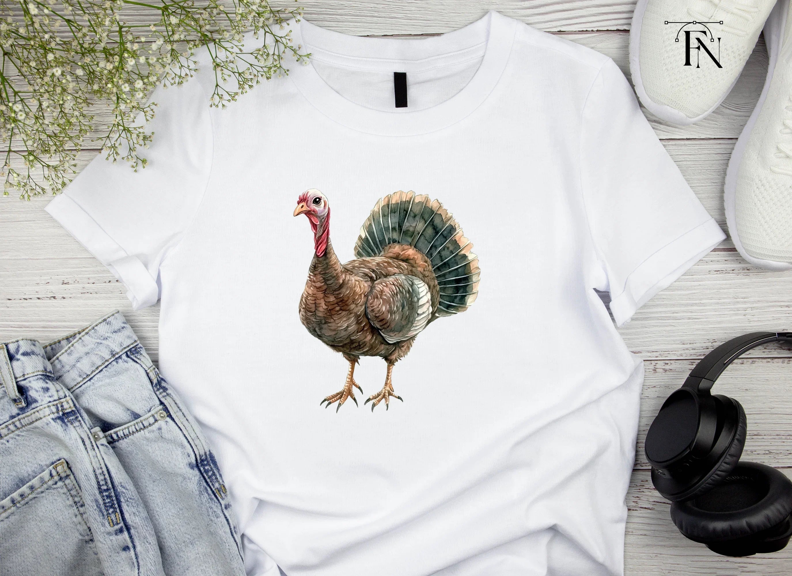 Thanksgiving Turkey Clipart Bundle