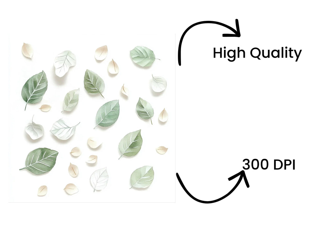 Assorted Leaves and Petals Clipart Bundle