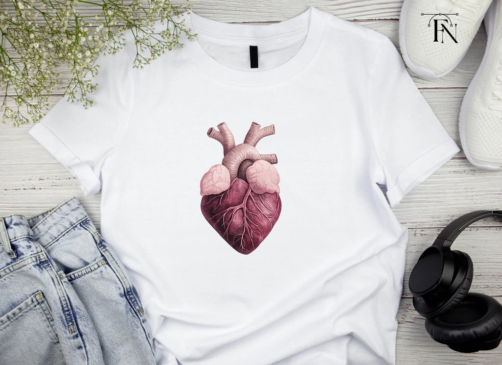 Anatomical Human Heart Clipart Bundle