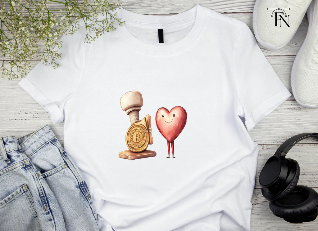 Heart Characters with Stamps Clipart Bundle