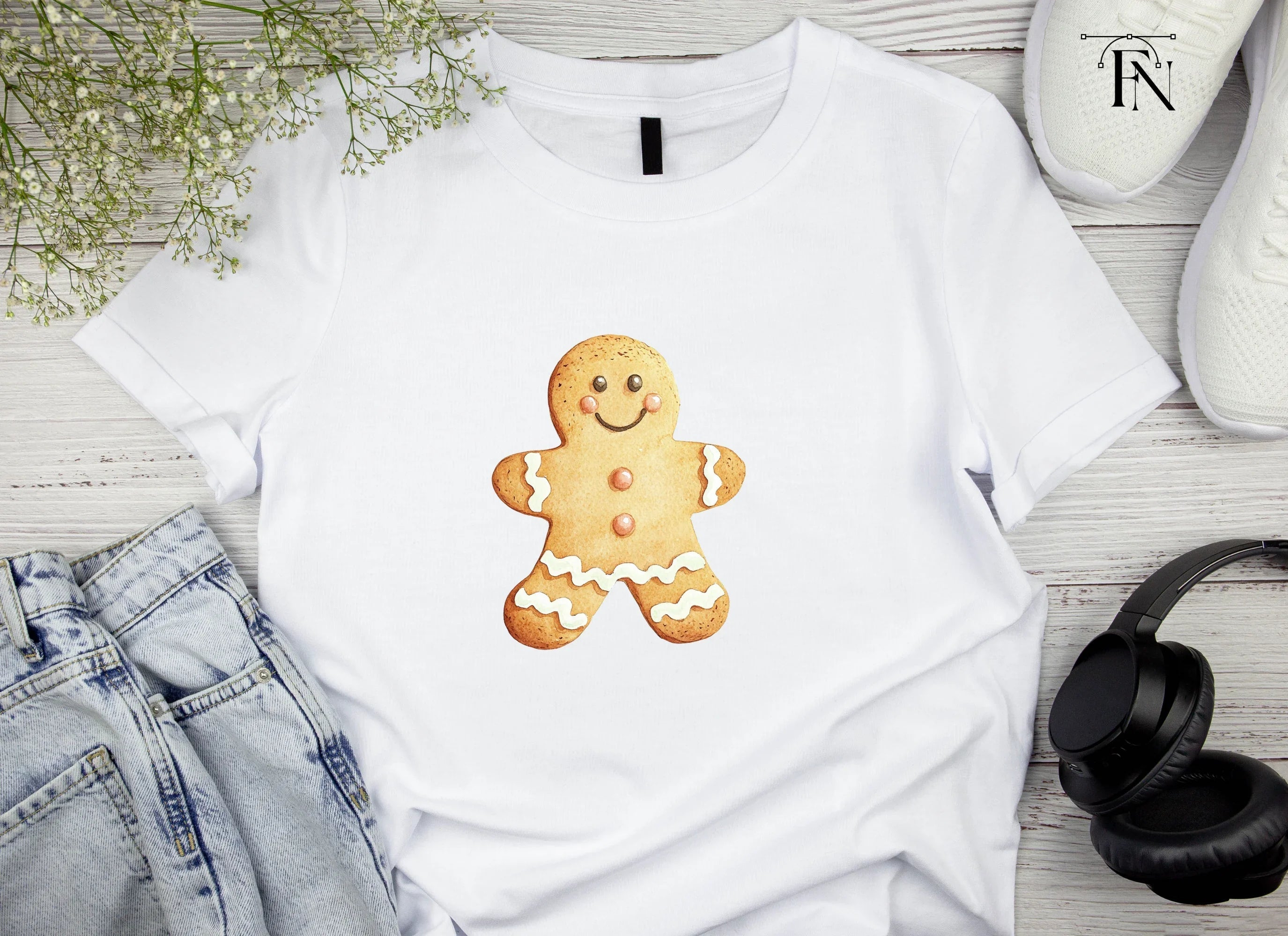 Gingerbread Man Clipart Bundle
