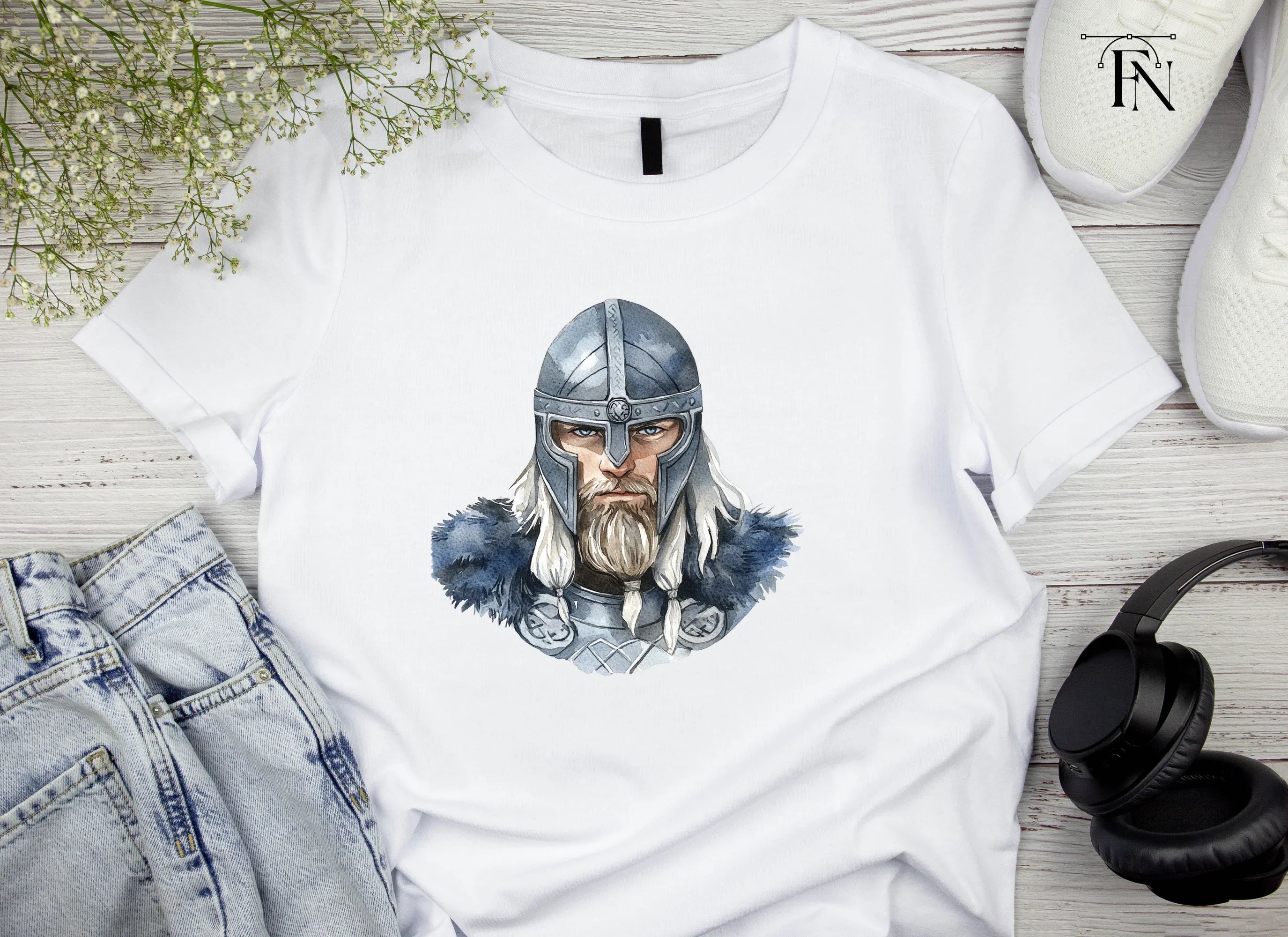 Viking Warrior Clipart Bundle
