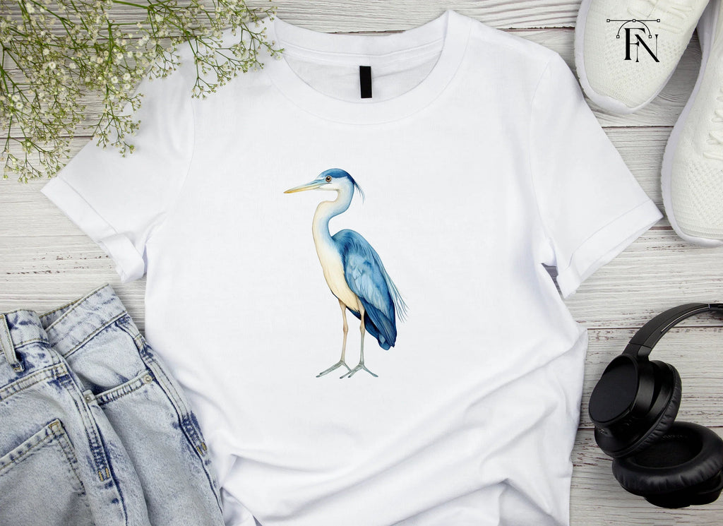 Elegant Blue Heron Clipart Bundle