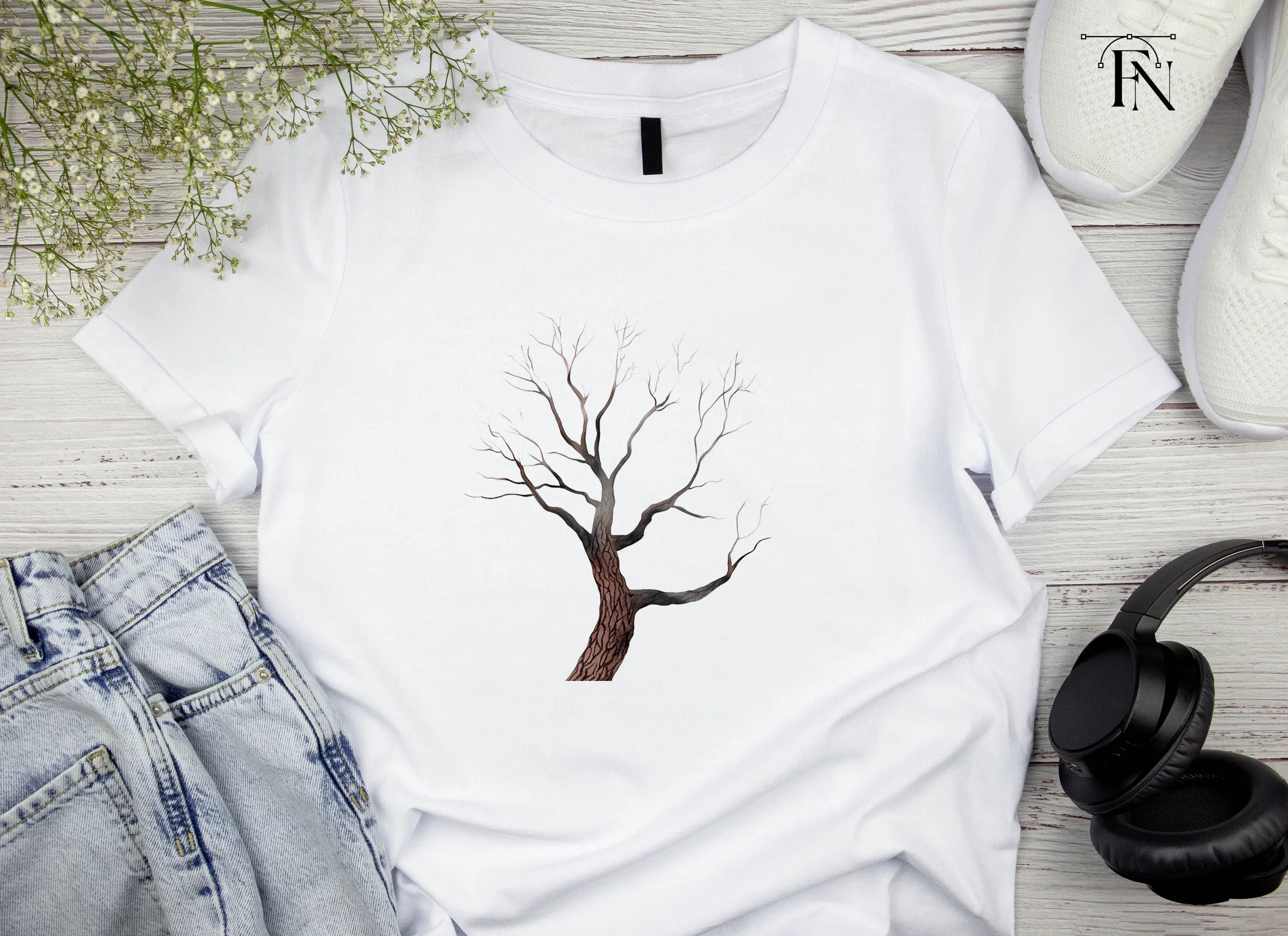 Bare Tree Branches Clipart Bundle