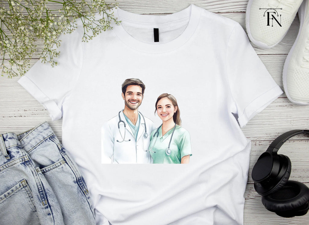 Smiling Medical Professionals Clipart Bundle