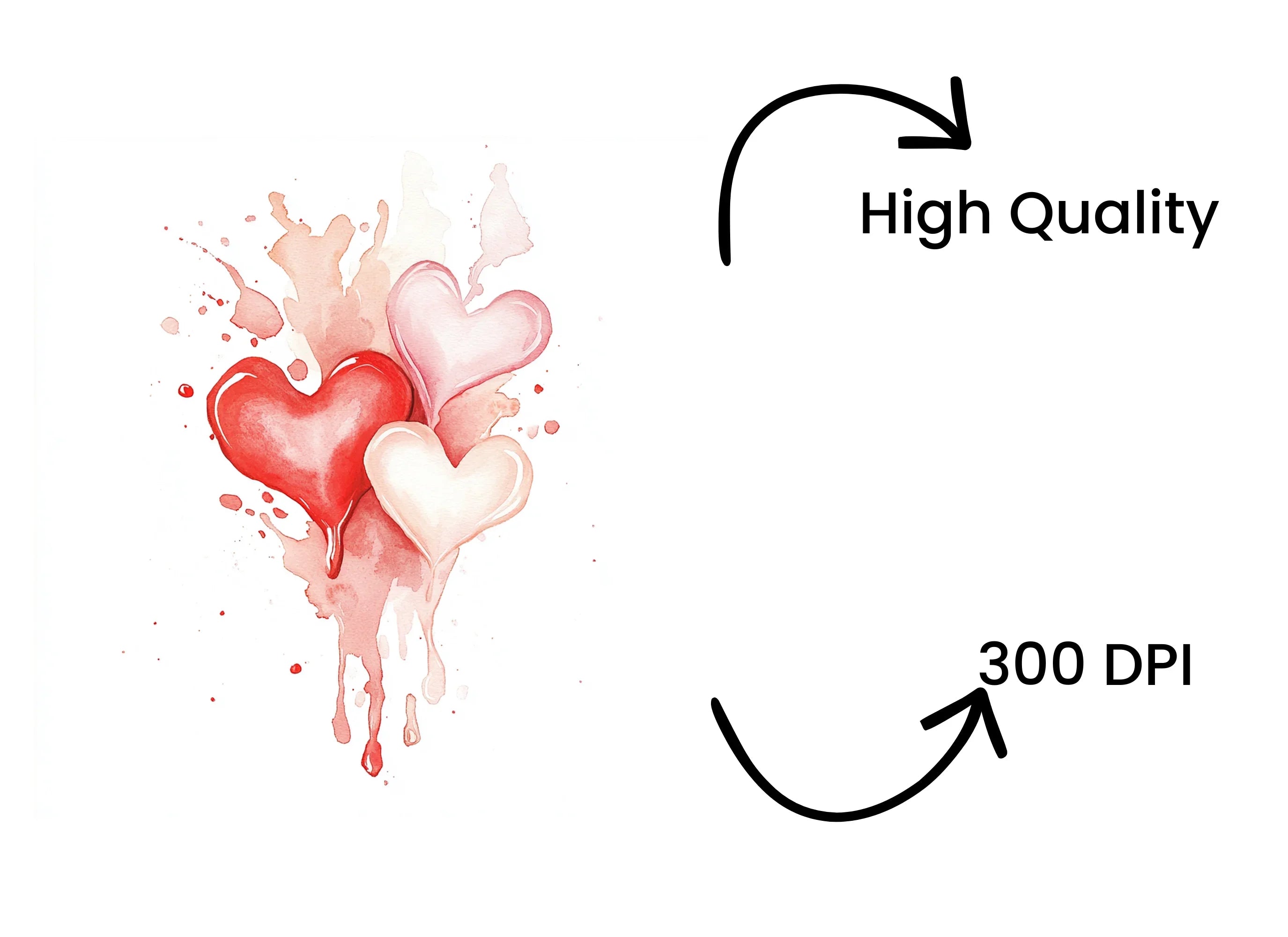 Heart Clipart Bundle