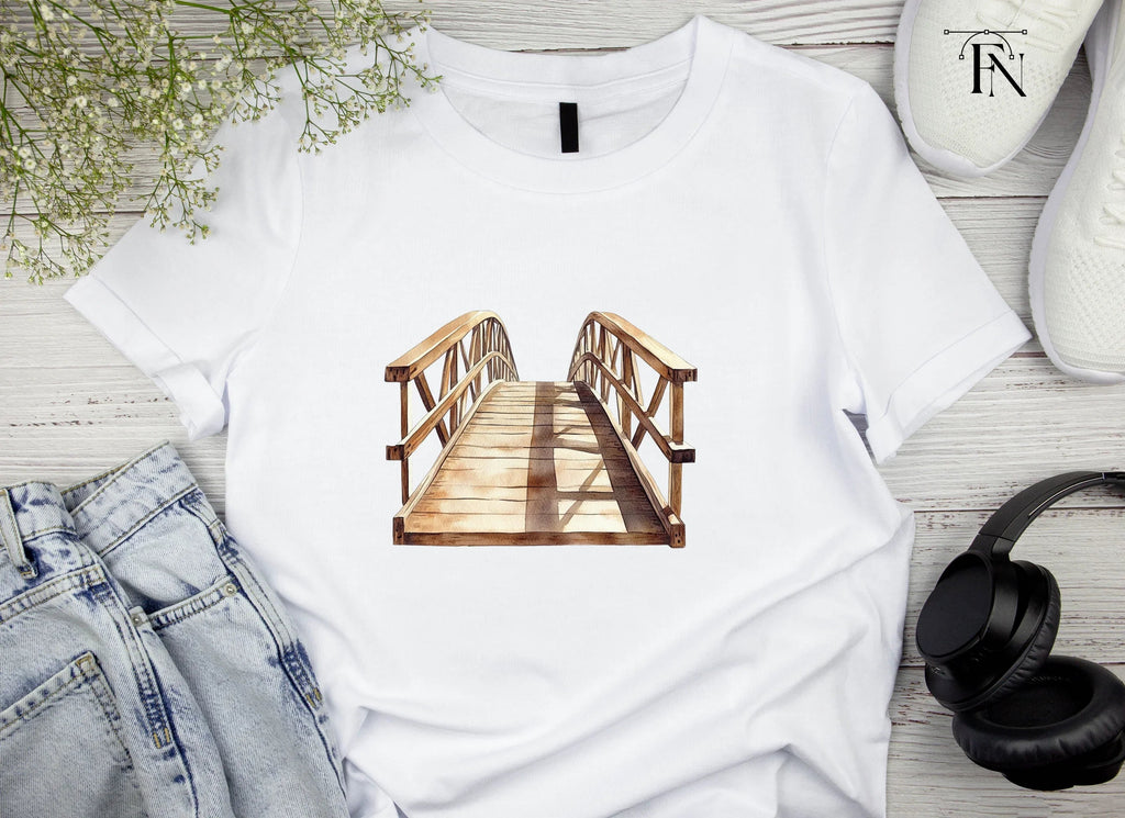 Wooden Bridge Clipart Bundle
