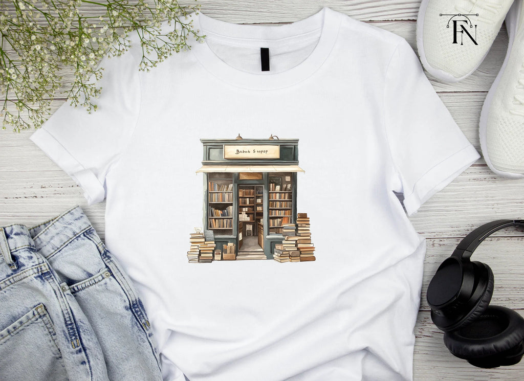 Vintage Bookstore Clipart Bundle