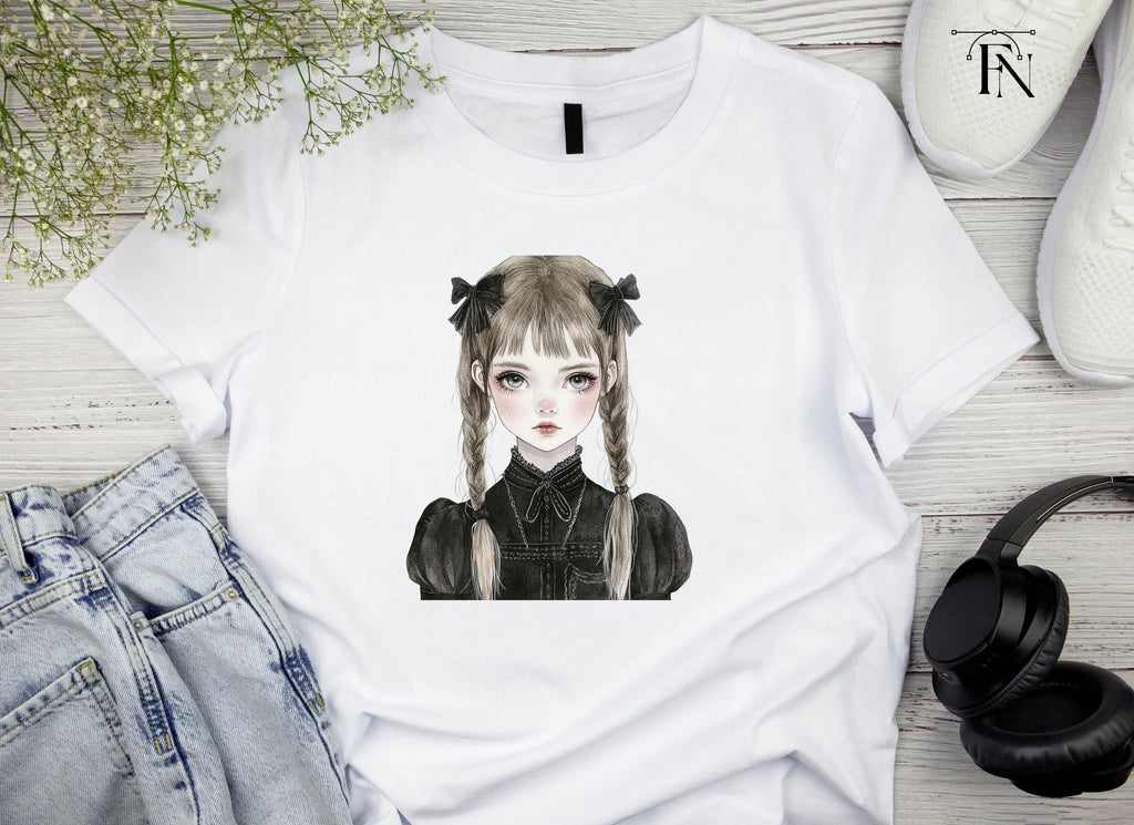 Gothic Lolita Girl Clipart Bundle