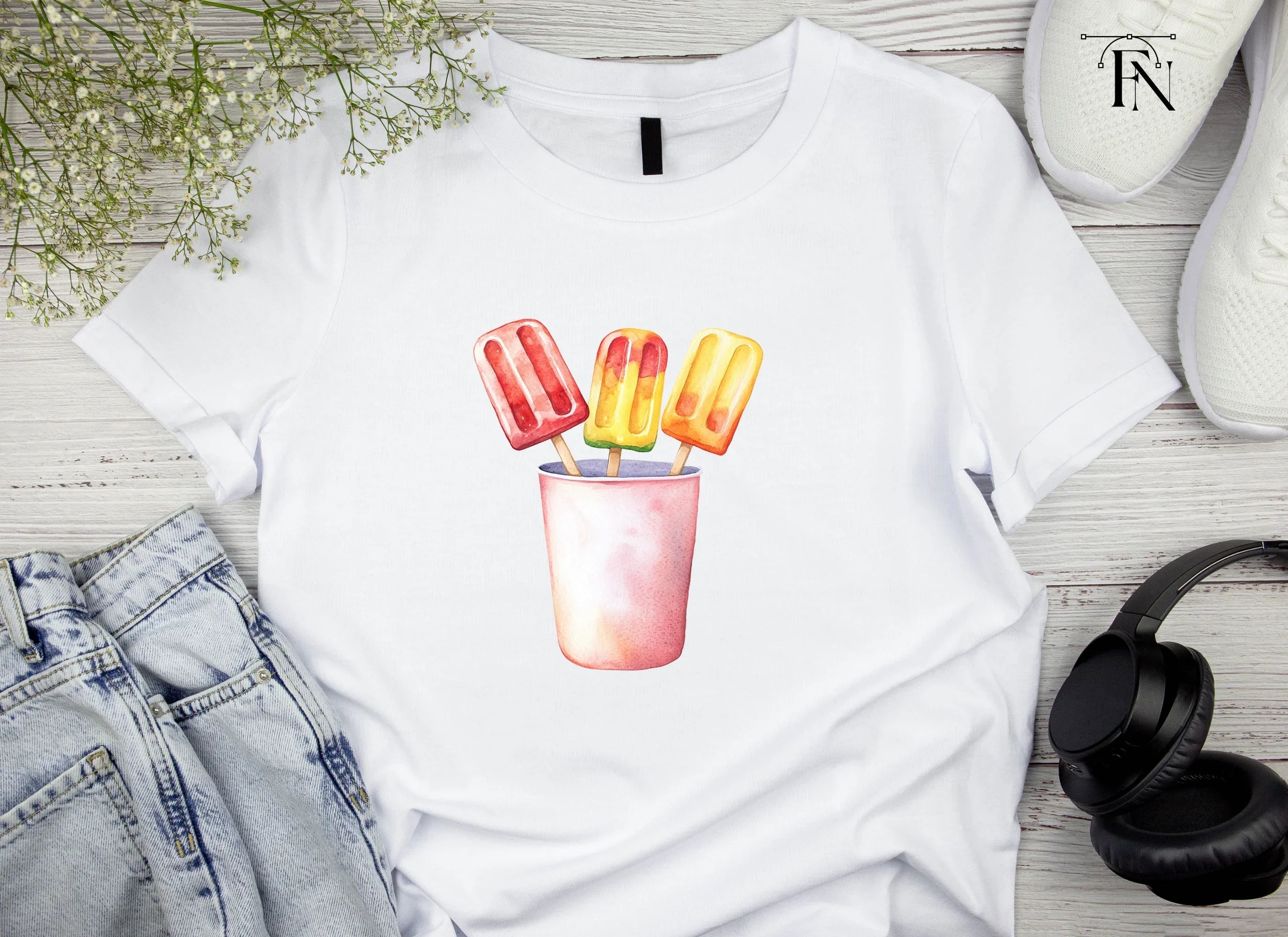 Refreshing Popsicles Clipart Bundle