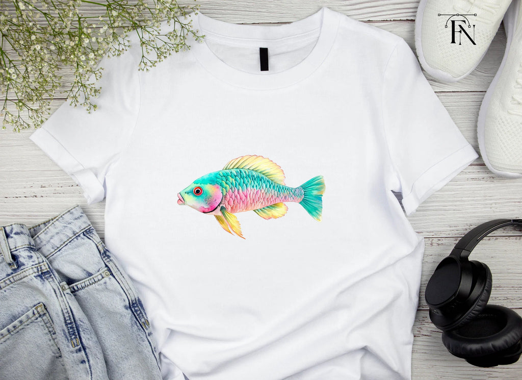 Pastel Fish Clipart Bundle