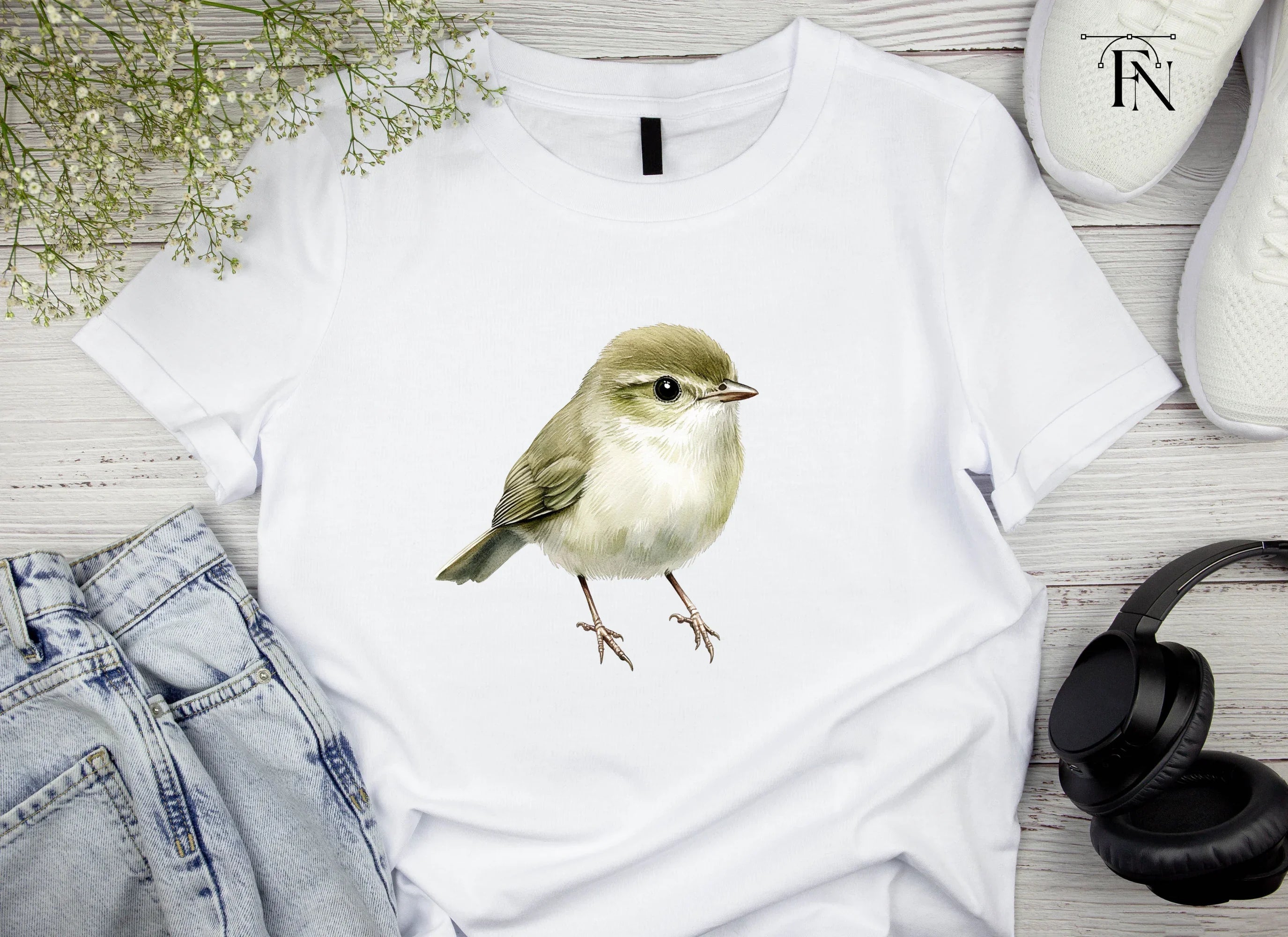 Realistic Small Birds Clipart Bundle