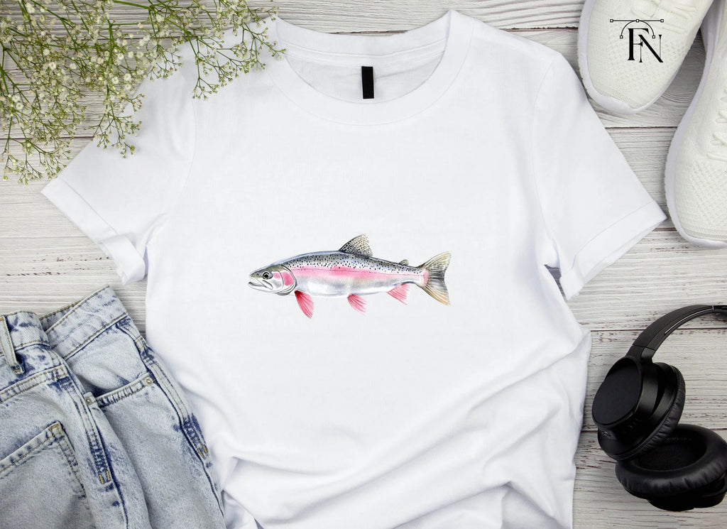 Rainbow Trout Fish Clipart Bundle