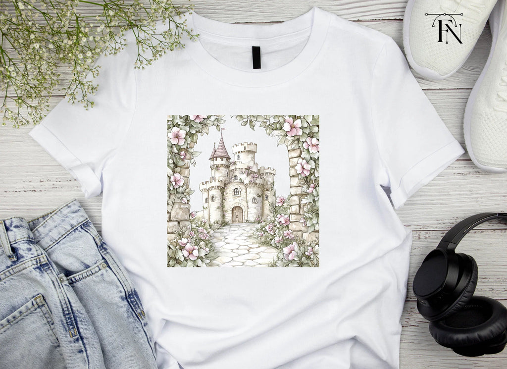 Enchanted Fairy Tale Castle Clipart Bundle