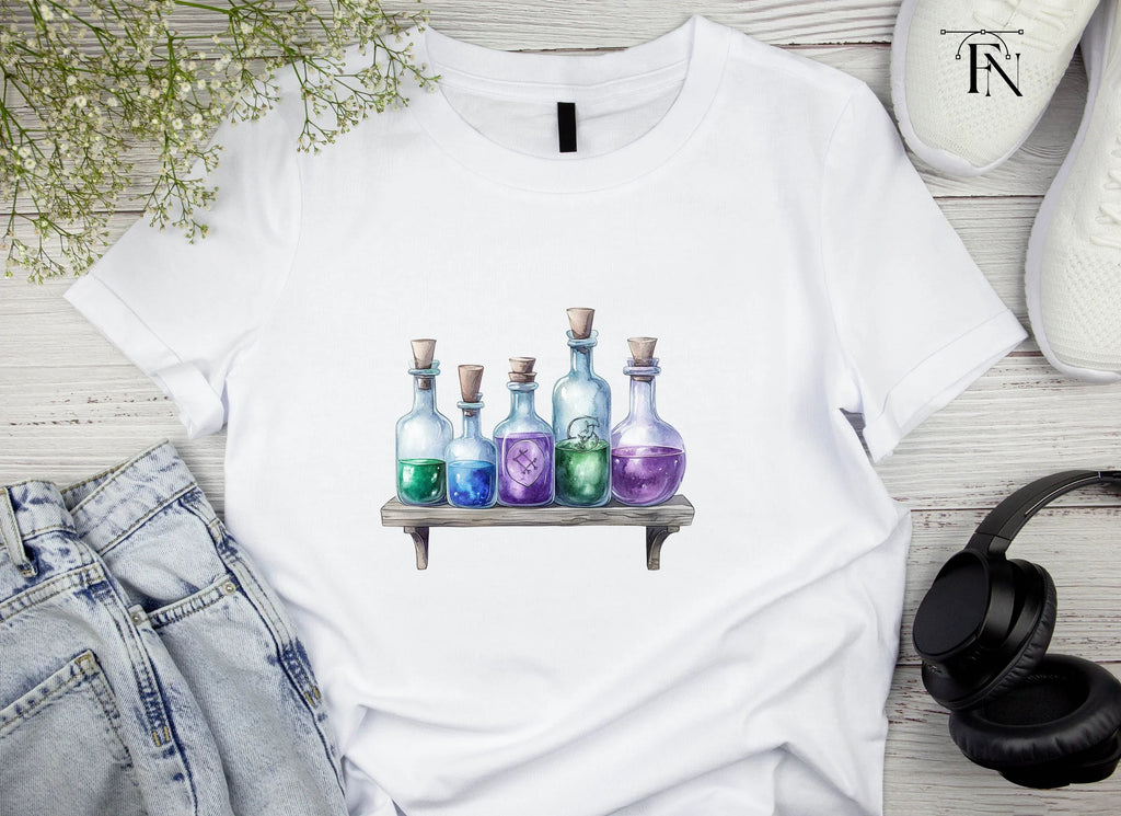 Magical Potion Bottles Clipart Bundle