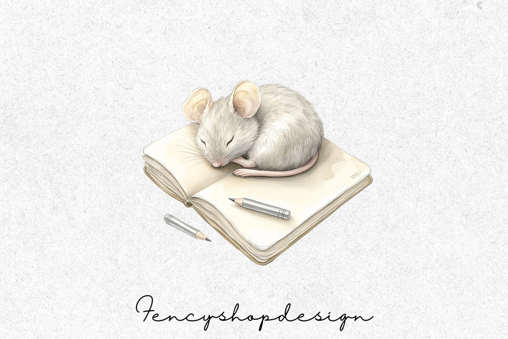 Charming Mouse Adventures Clipart Bundle