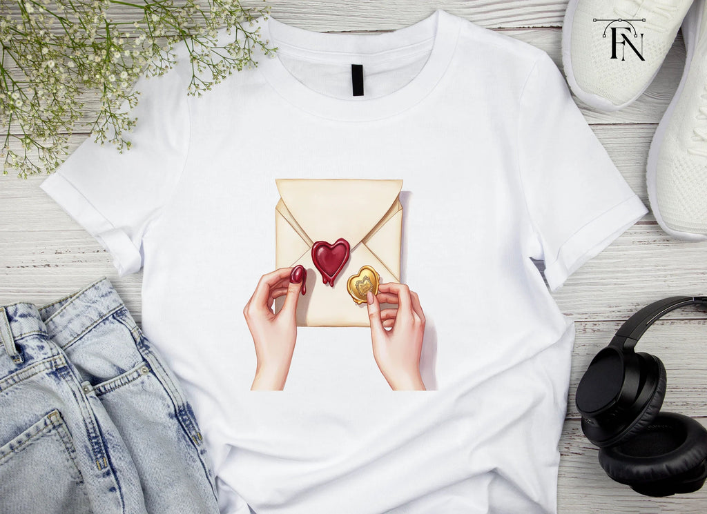 Sealing Love Letters Clipart Bundle