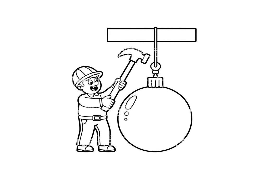 Christmas Ornament Construction Coloring Books