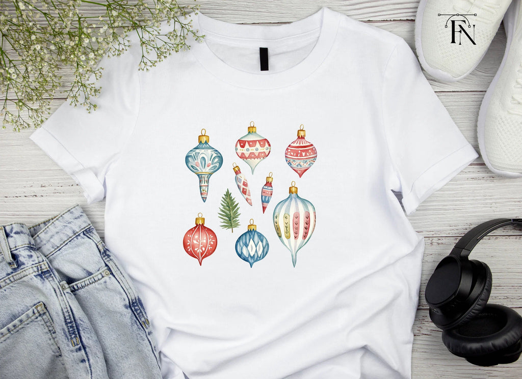 Christmas Ornaments Clipart Bundle