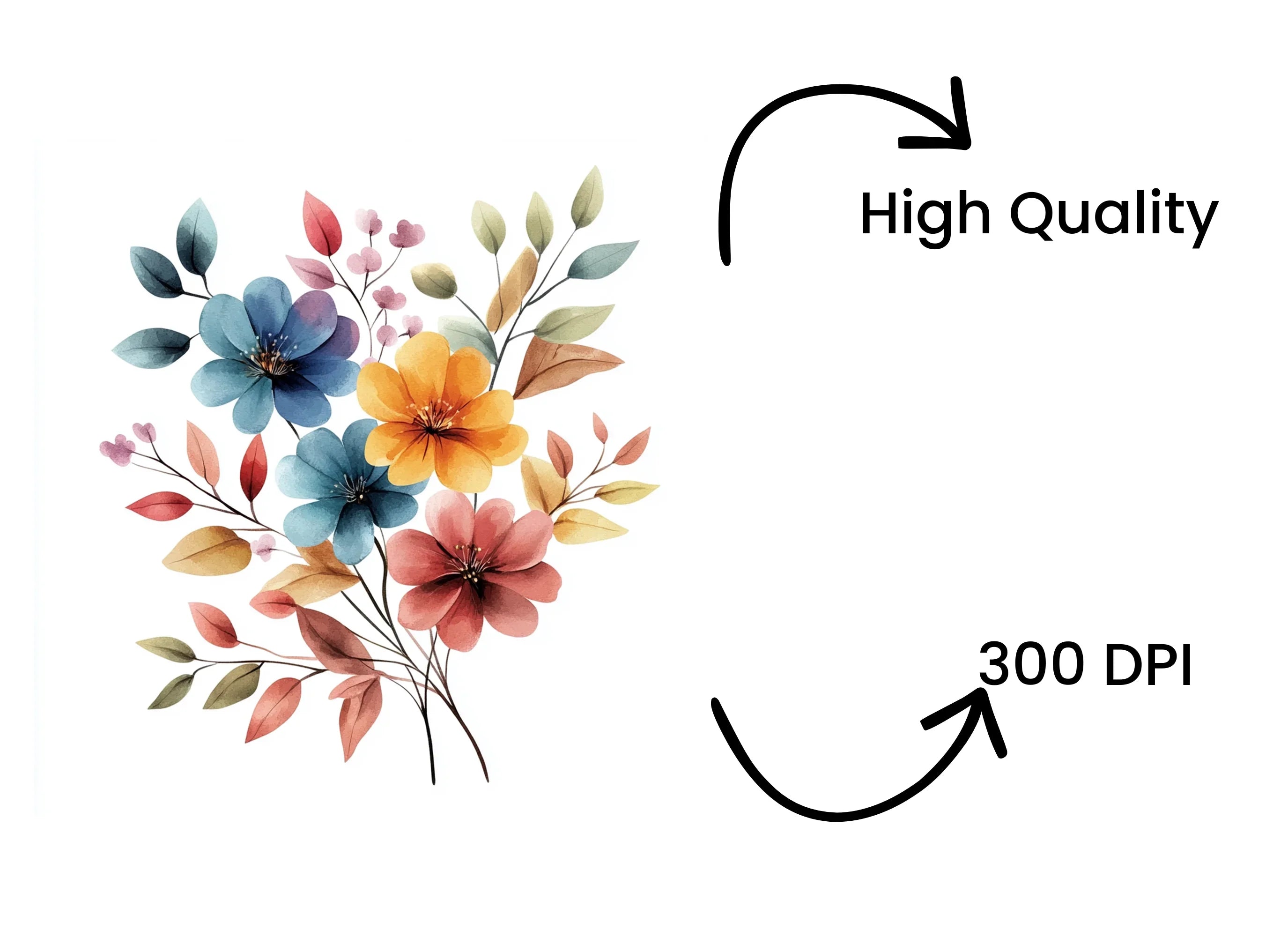 Floral Clipart Bundle