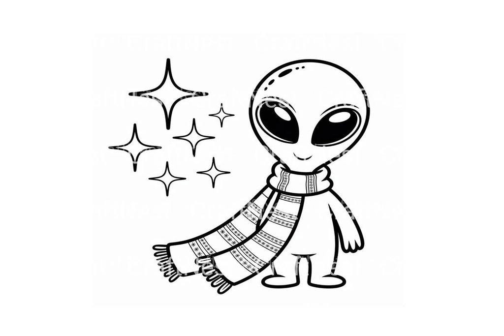 Christmas Astronauts Fun Coloring Books