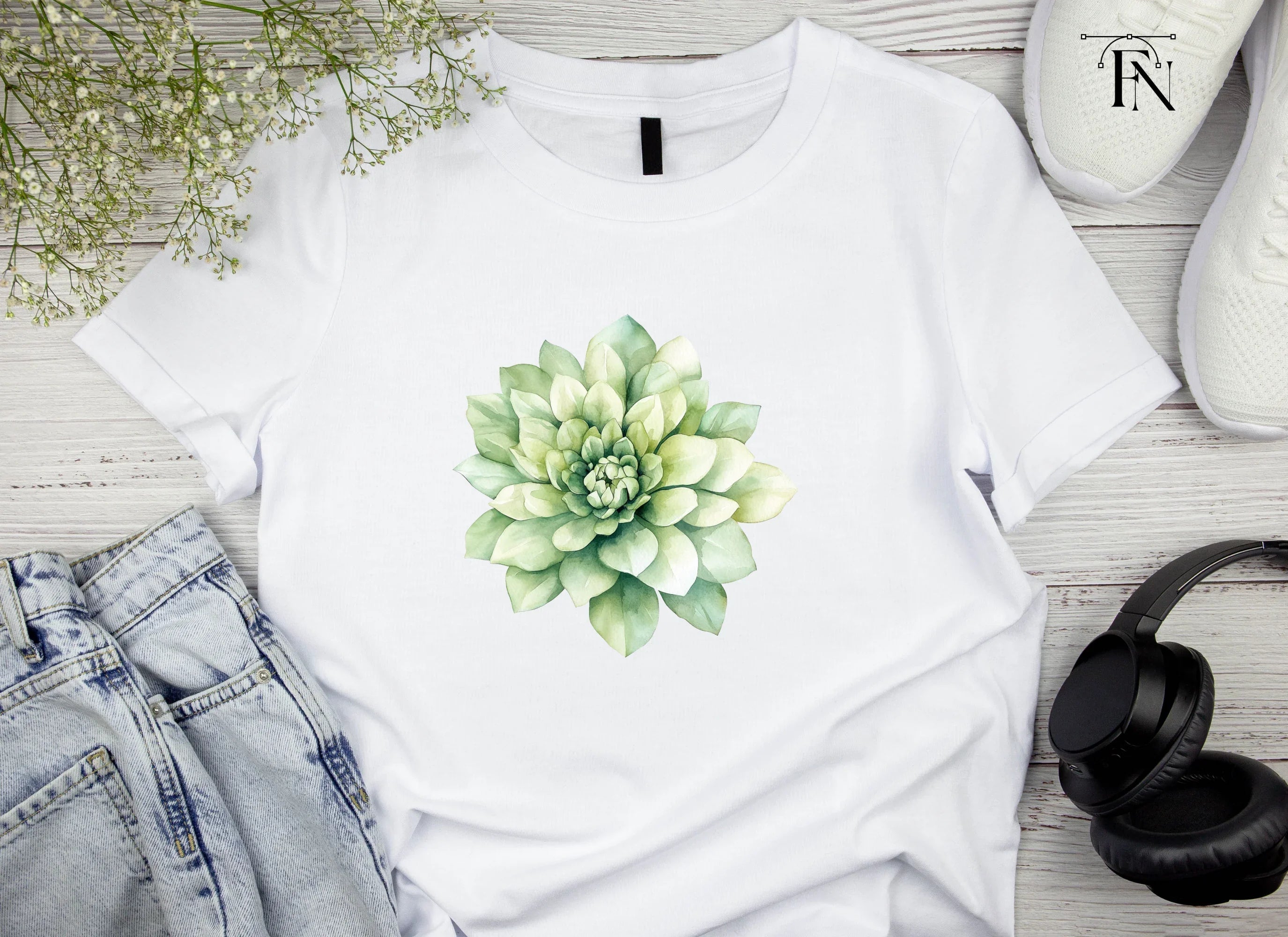 Succulent Clipart Bundle