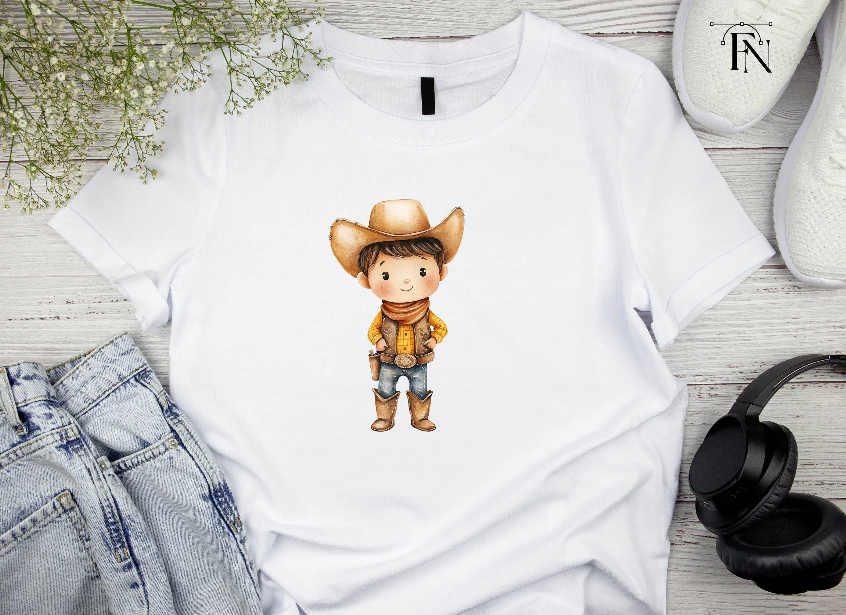 Charming Cowboy Clipart Bundle