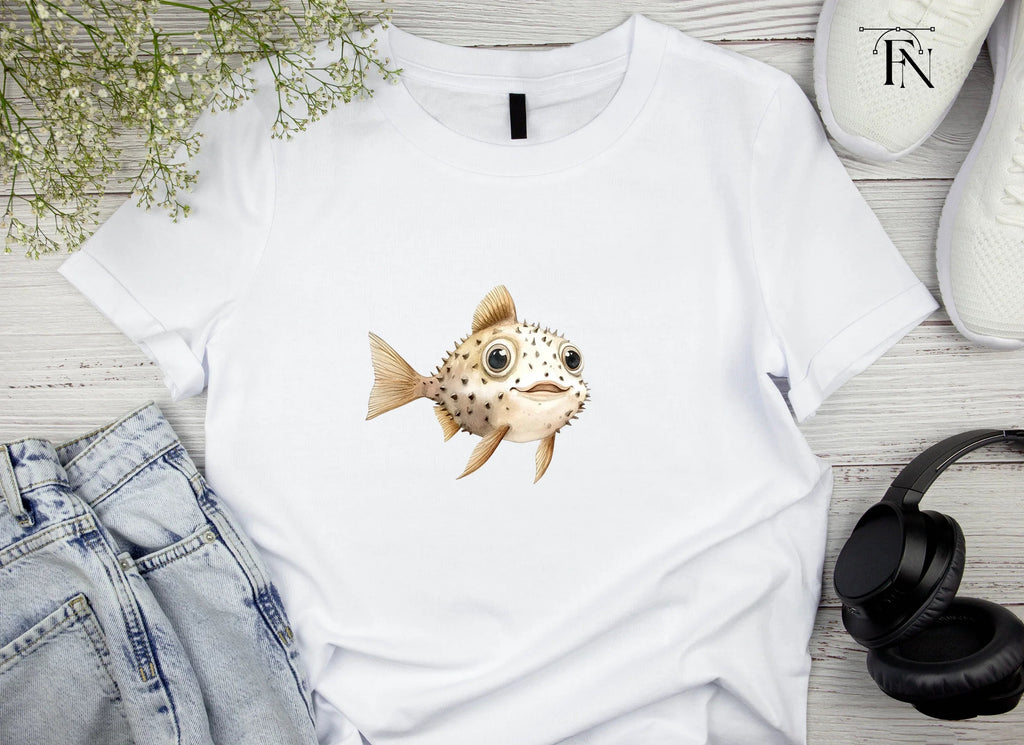 Cute Pufferfish Clipart Bundle