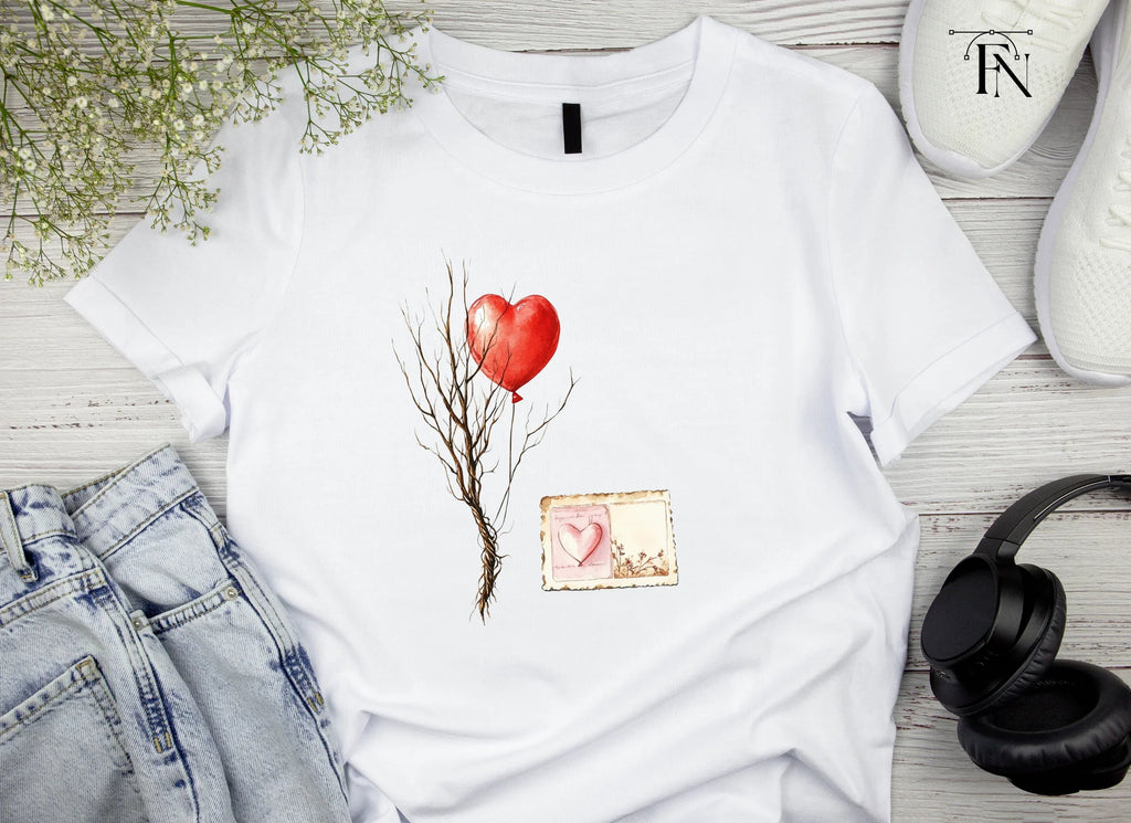 Vintage Love Hearts Branches Clipart Bundle