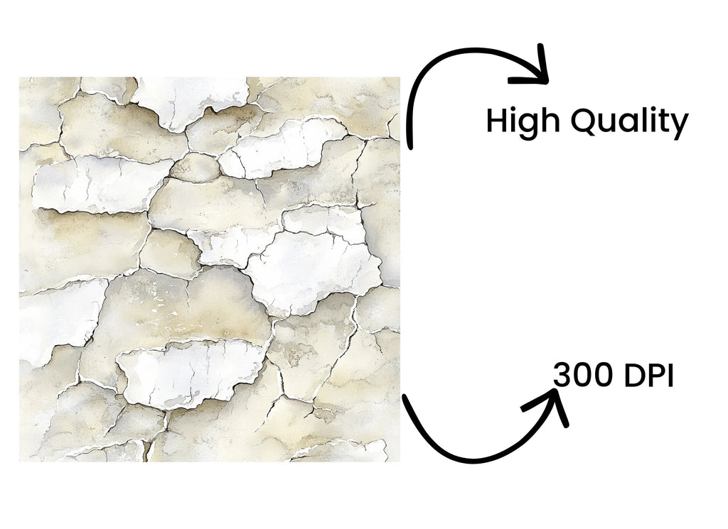 Cracked Paint Texture Clipart Bundle