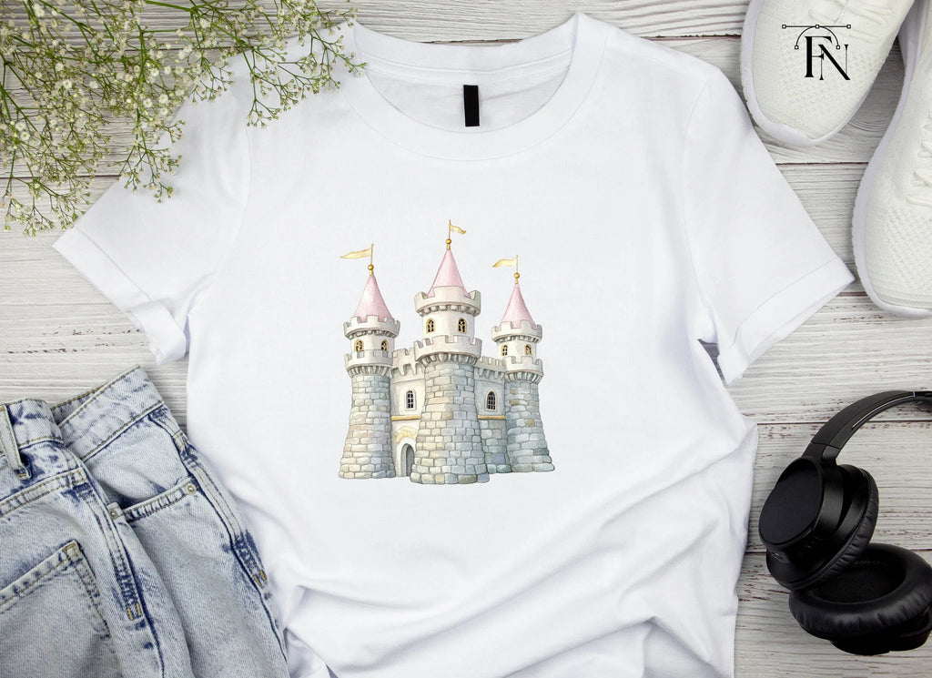 Fairytale Princess Castle Clipart Bundle