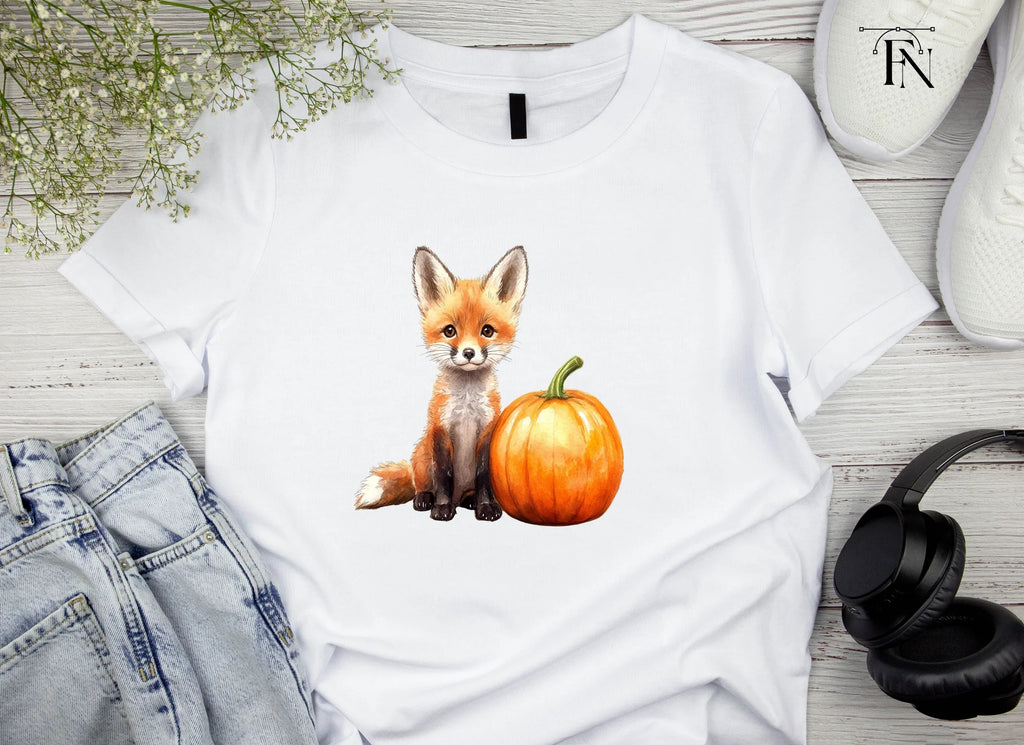 Adorable Fox and Pumpkin Duo Clipart Bundle